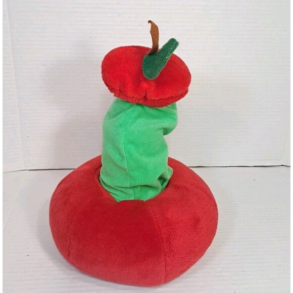 1990 Century Product Co Worm in Big Apple Full Hand Puppet Plush Toy Rare - Picture 2 of 9
